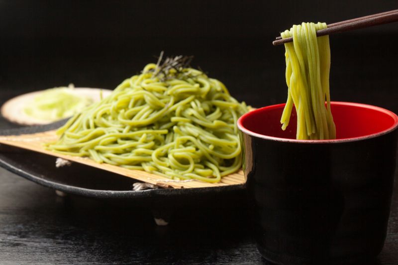 mì soba matcha mì soba matcha